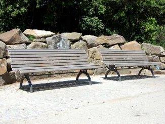 Parkbank Corona in Bad Laer