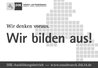 Wir sind ein Ausbildungsbetrieb der IHK