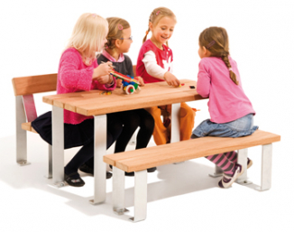 Lagarda Kid Kombination Tisch und Bänke von Runge