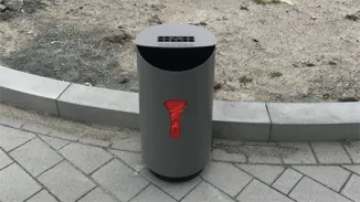 Frog XL mit Hundekotbeutel-Spender