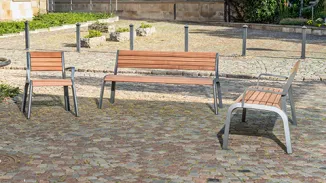 Parkbank und Stuhl Floria Osnabrück