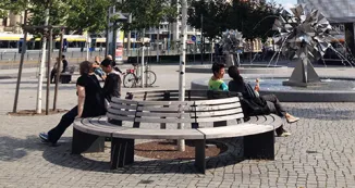 Rundbank Binga von Runge