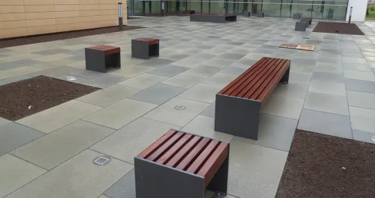 Hockerbank, Hocker und Deck Weila in Greifswald