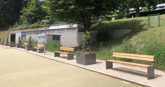 Parkbank Binga Kurparkhaus Bad Wildbad