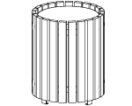 Abfallbehälter Swing von Runge