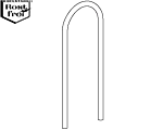 Fahrradständer Arc als Anlehnbügel von Runge
