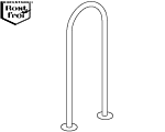 Fahrradständer Arc als Anlehnbügel von Runge