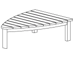 Parkbank Board von Runge