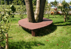 Parkbank, Sitzfläche Board