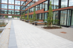 Parkbank und Tisch Kaje