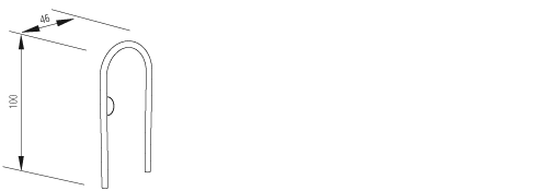 Arc mit Öse zum Fundamentieren