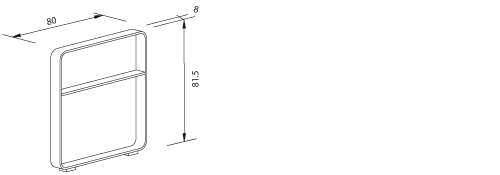 Fahrradständer Estiva mit Knieholm