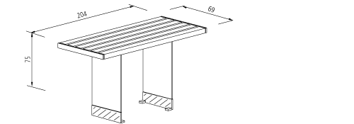 Tisch Binga von Runge